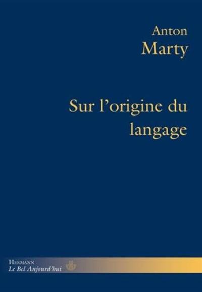 Sur l'origine du langage