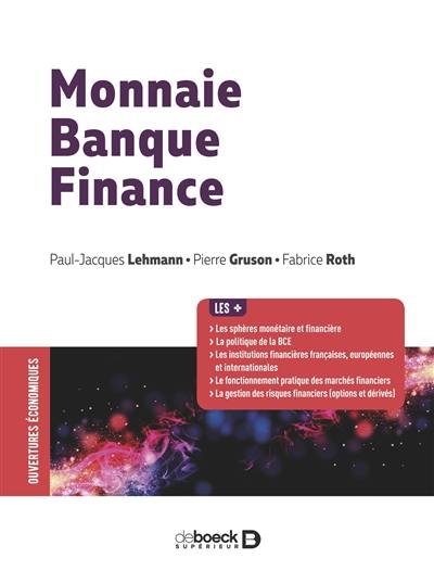 Monnaie, banque, finance