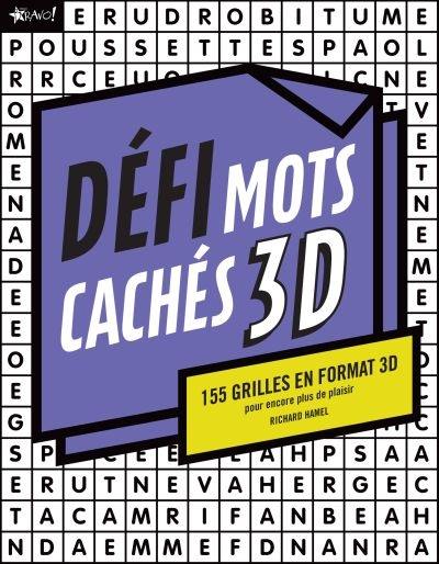 Défi : mots cachés 3D : 155 grilles en format 3D