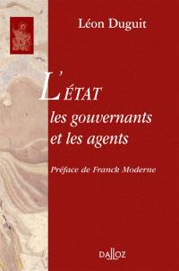 L'Etat, les gouvernants et les agents