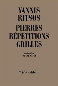 Pierres. Répétitions. Grilles : 1968-1969