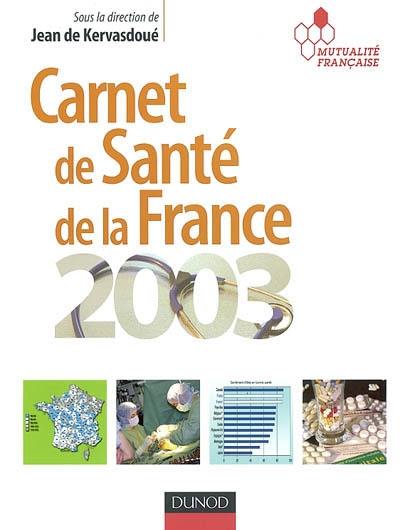 Carnet de santé de la France 2003