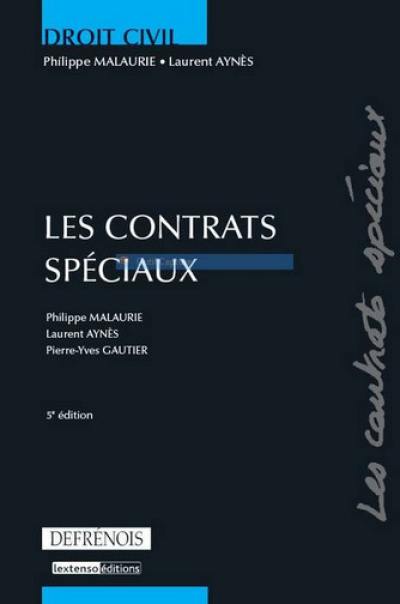 Les contrats spéciaux