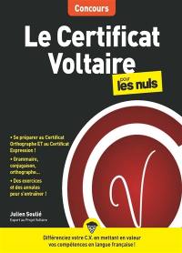 Le certificat Voltaire pour les nuls