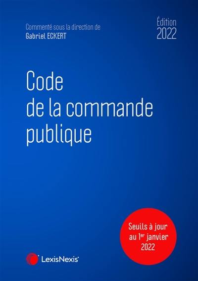 Code de la commande publique 2022