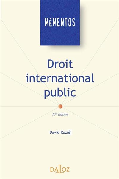 Droit international public