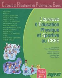 L'épreuve d'éducation physique et sportive au CRPE