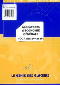 Applications d'économie générale pour BTS 2e année : la pochette de l'élève