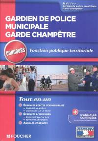 Gardien de police municipale, garde champêtre