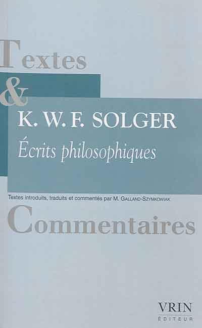 Ecrits philosophiques