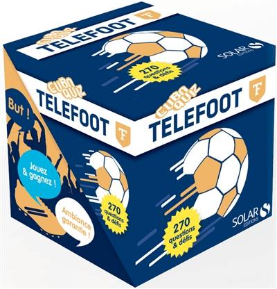 Cuboquiz Téléfoot : 270 questions & défis