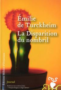 La disparition du nombril : journal