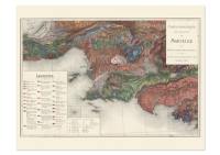 Carte géologique des environs de Marseille