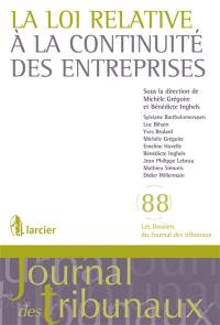 La loi relative à la continuité des entreprises