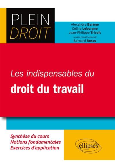 Les indispensables du droit du travail