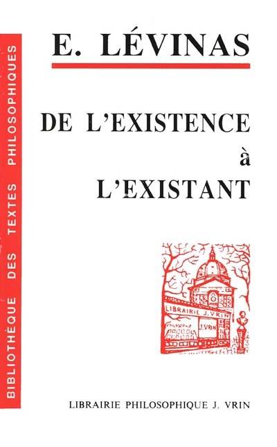 De l'existence à l'existant