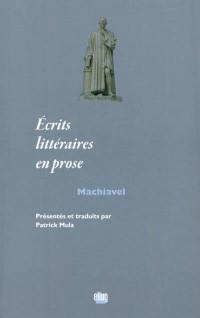 Ecrits littéraires en prose