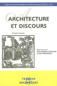 Architecture et discours