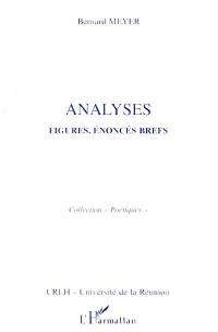 Analyses : figures, énoncés, brefs