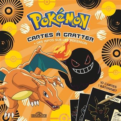 Pokémon : cartes à gratter + des infos sur les Pokémon