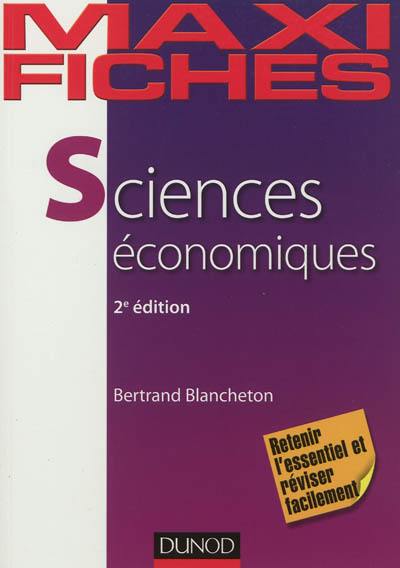 Maxi-fiches de sciences économiques