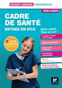 Cadre de santé : entrée en IFCS : 2024-2025