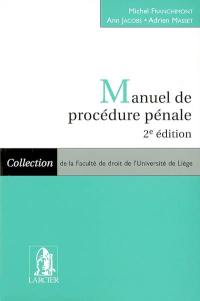 Manuel de procédure pénale