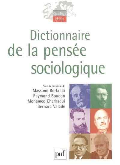 Dictionnaire de la pensée sociologique