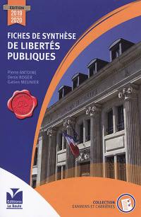 Fiches de synthèse de libertés publiques