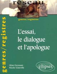 L'essai, le dialogue et l'apologue