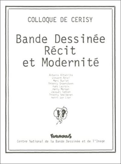 Bande dessinée, récit et modernité