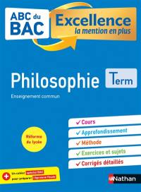 Philosophie terminales : enseignement commun : réforme du lycée