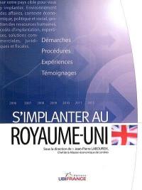 S'implanter au Royaume-Uni