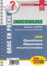 Endocrinologie : 356 questions-réponses incontournables : ECN 2016