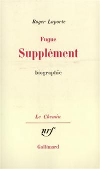 Fugue : supplément