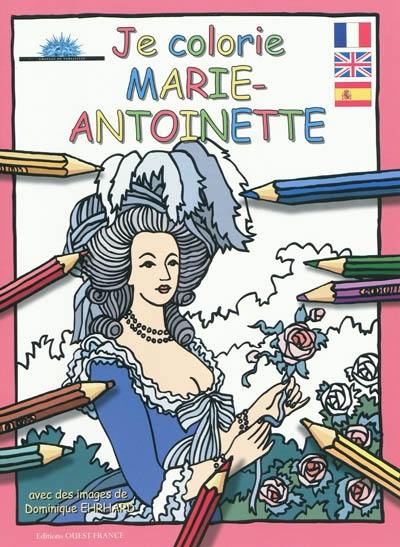 Je colorie Marie-Antoinette