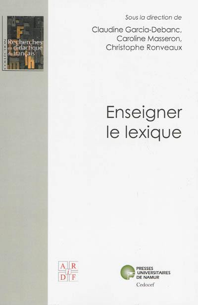 Enseigner le lexique