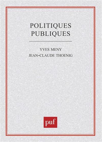 Politiques publiques