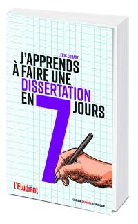 J'apprends à faire une dissertation en 7 jours