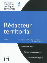 Rédacteur territorial, catégorie B