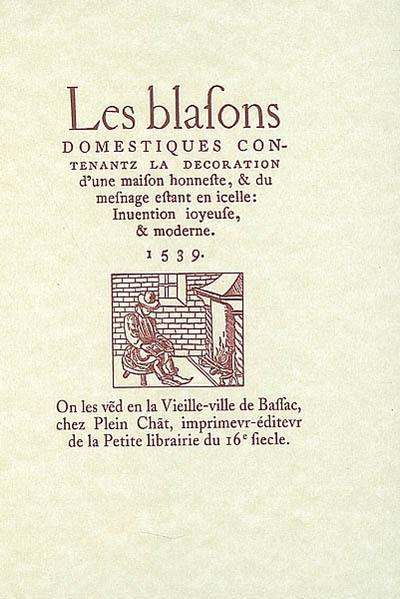 Les blasons domestiques