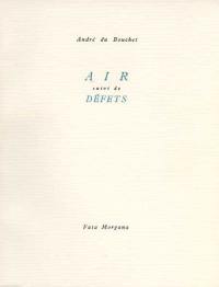 Air. Défets