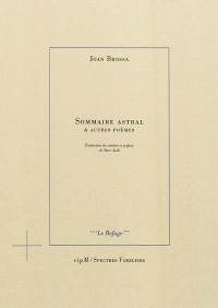 Sommaire astral : & autres poèmes