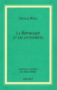 La République et les antisémites