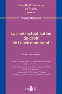 La contractualisation du droit de l'environnement