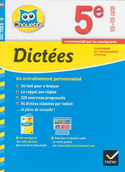 Dictées 5e, 12-13 ans