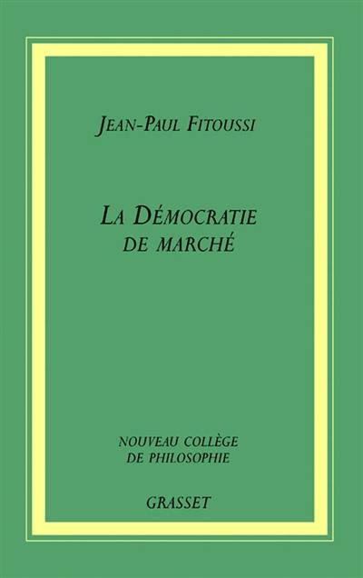 La démocratie et le marché