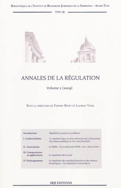 Annales de la régulation. Vol. 2. 2009 Annales de la régulation. Vol. 2. 2009