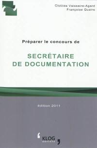 Préparer le concours de secrétaire de documentation