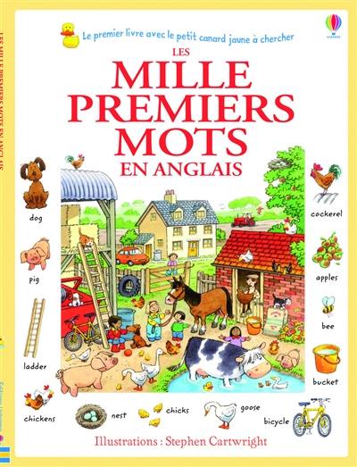 Les mille premiers mots en anglais